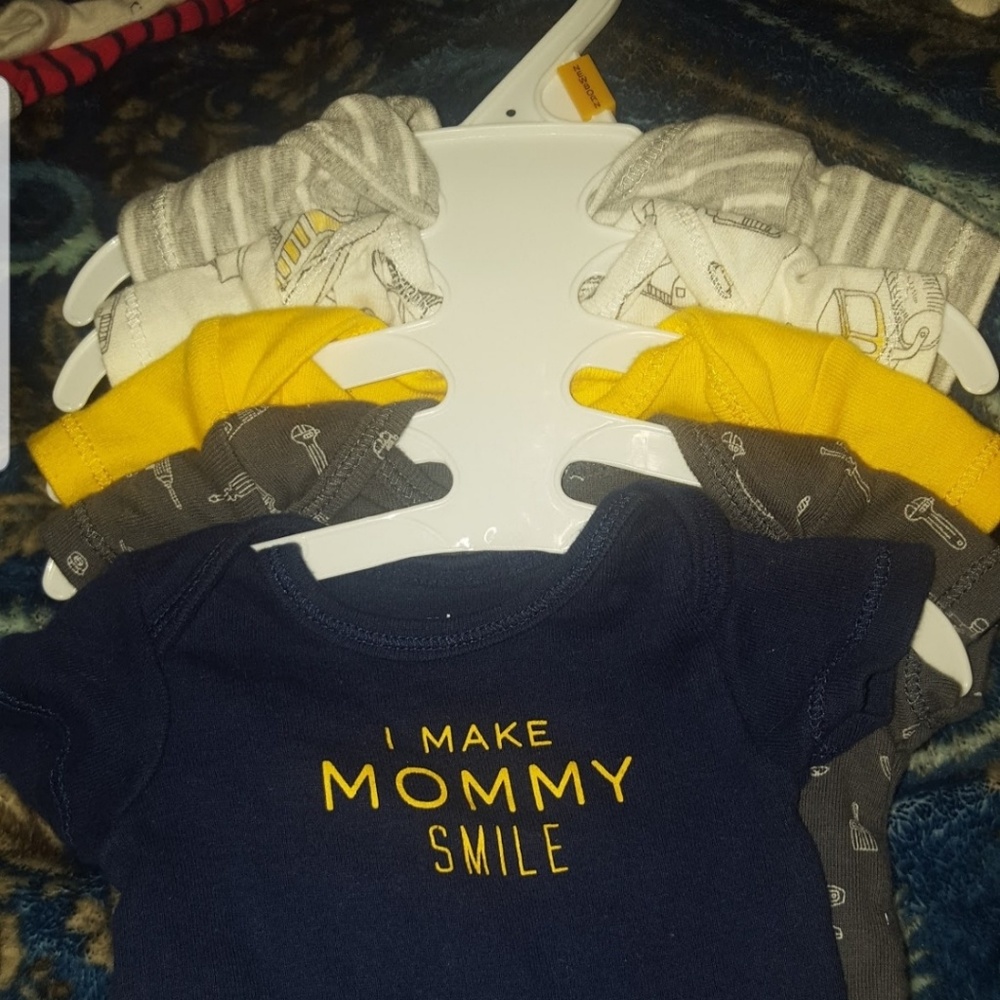 5 pack nb onesies
